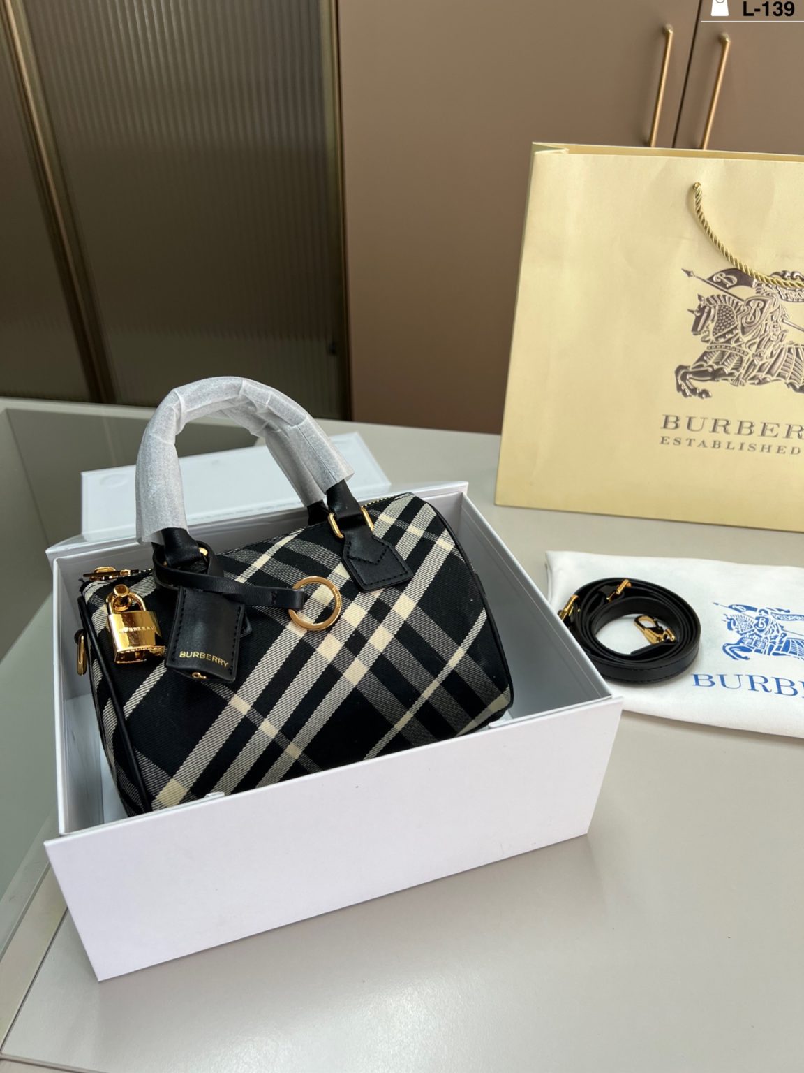 Torba Burberry Dupe 1866