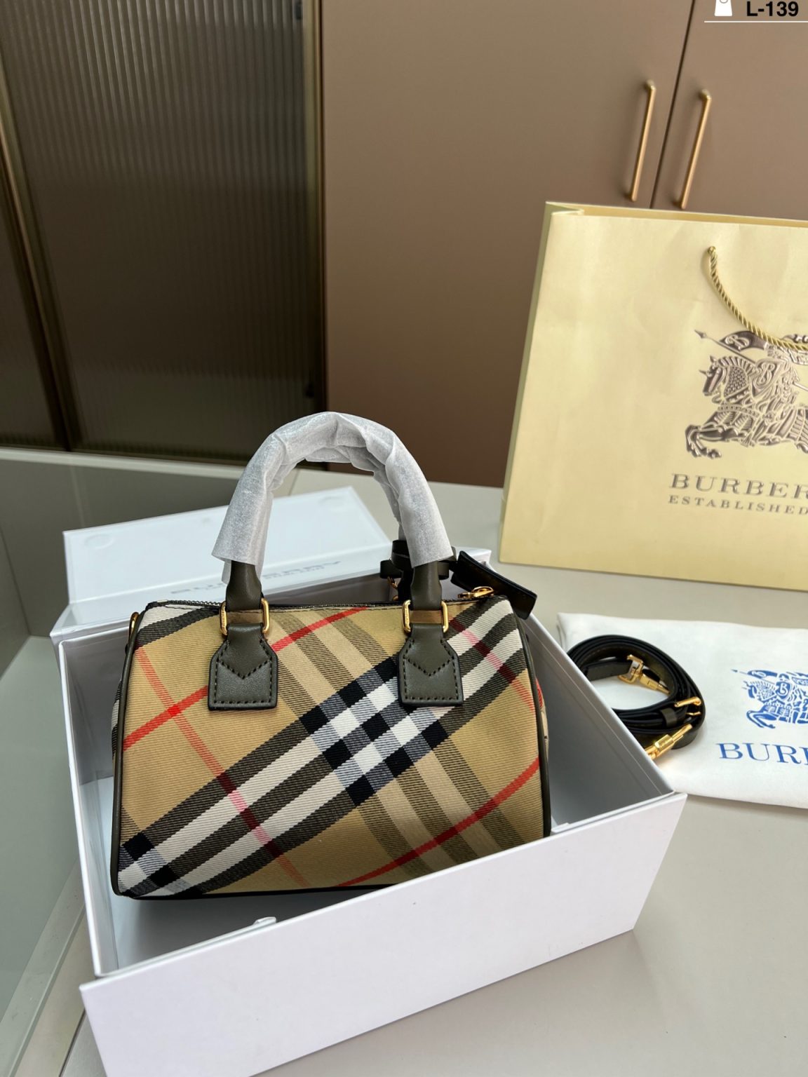 Burberry Bag Dupe 1867 - Image 4