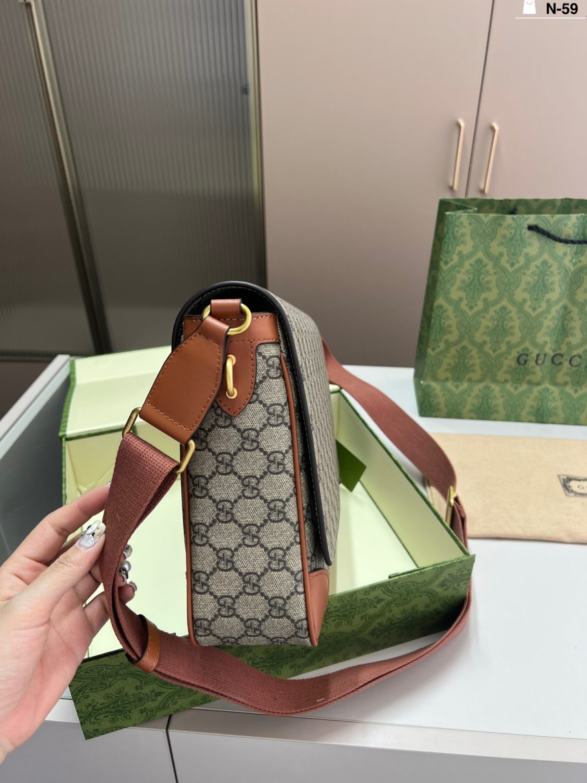 Gucci Bag Dupe 1579 - Immagine 2