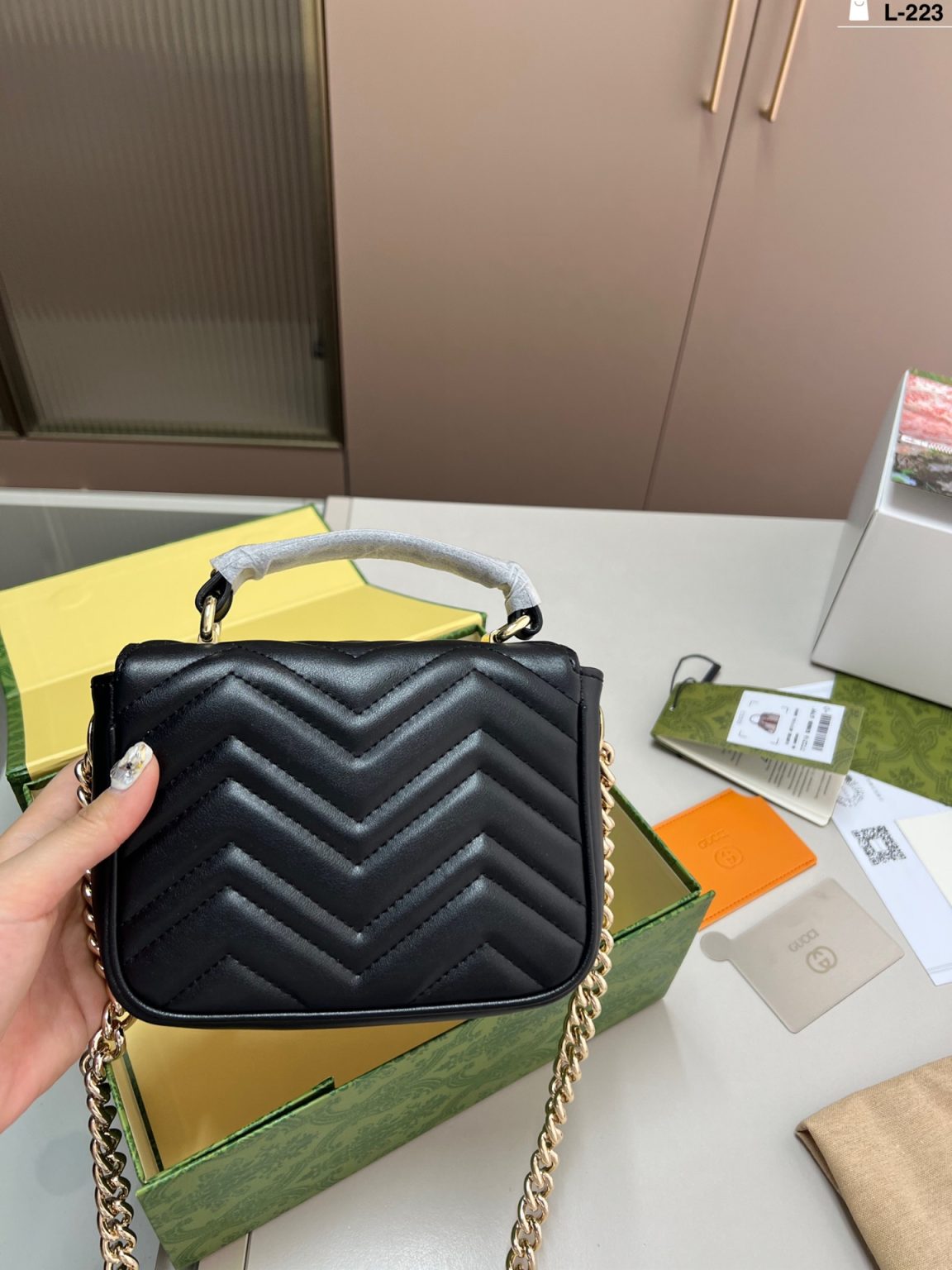 Gucci Bag Dupe 1581 - Bilde 3