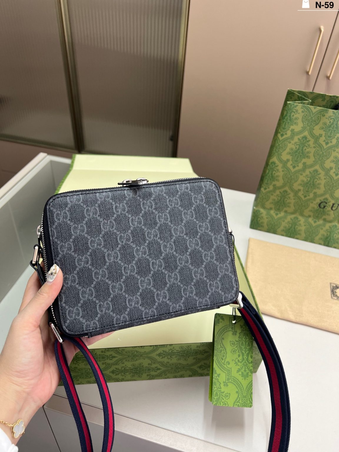 Gucci Bag Dupe 1958 - Obraz 2