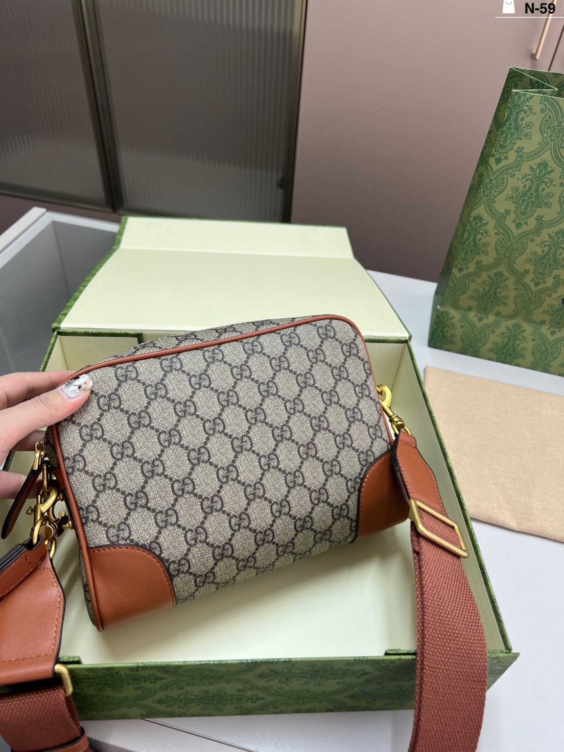 Gucci Bag Dupe 1960 - Imagen 2