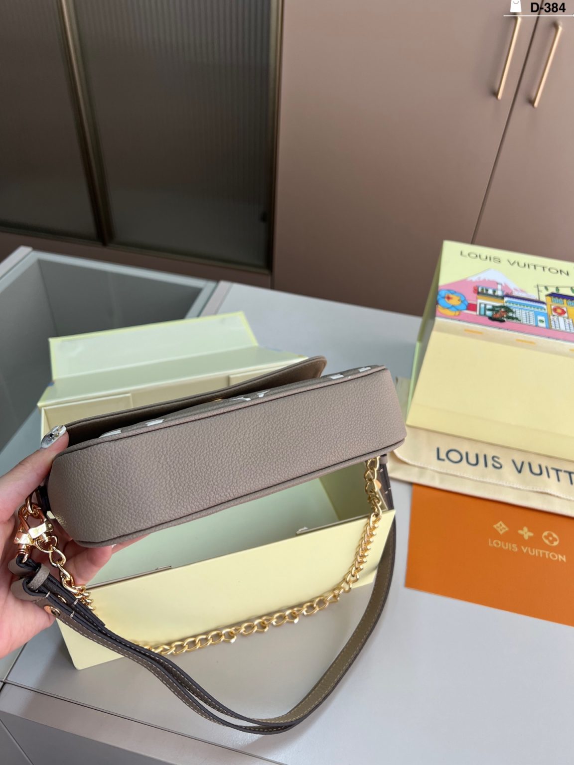 Louis Vuitton Bag Dupe 1863 - Image 3